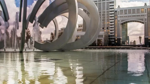 Fountain Stock Footage 88073785