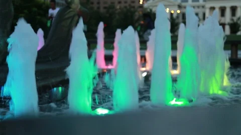 Fountain Stock Footage 94785186