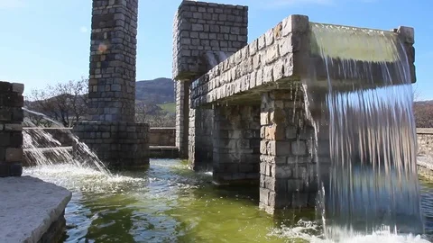 Fountain Stock Footage 124949737