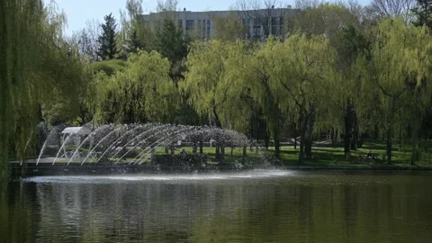 Fountain Stock Footage 189255764