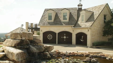 Fountain Foreground Stock Footage 40809050