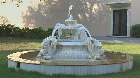 Fountain in a Garden Stock-Footage 58120295