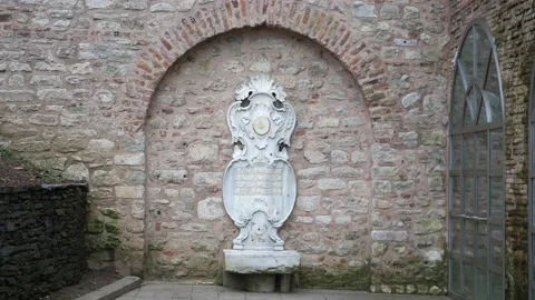 Fountain in the Gulhane Stock Footage 169385901