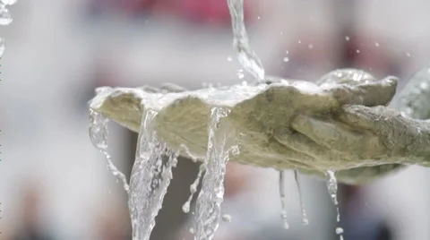 Fountain Hands Vídeo Stock 39711660