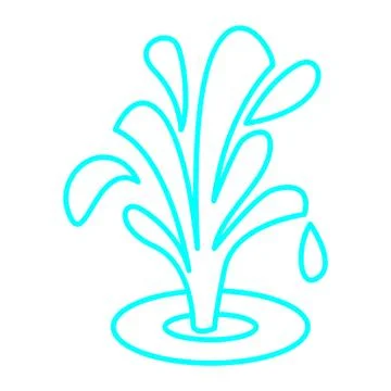 Fountain Stock Illustration
