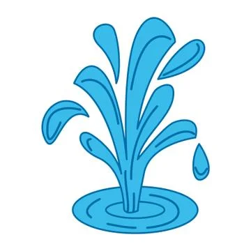 Fountain Stock Illustration