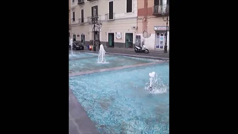Fountain in Italy Stock Footage 132664742