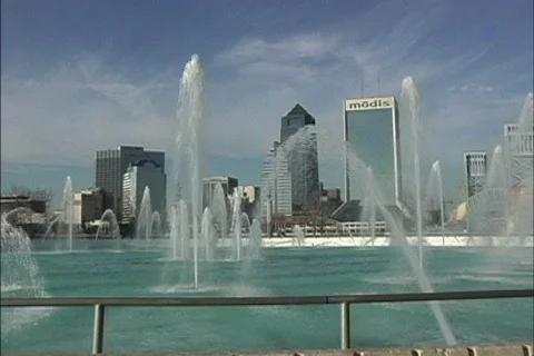  Fountain Jacksonville FL Stock-Footage 149832
