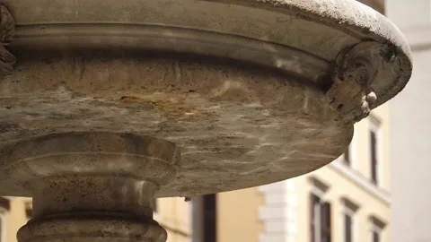 Fountain light reflect Rome Stock-Footage 146810458