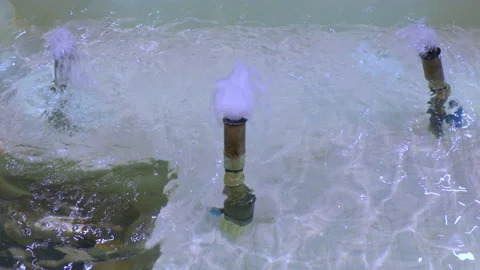 Fountain at the Mall Stock Footage 89663911