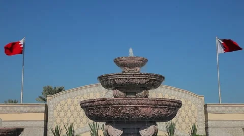 Fountain in Manama, Bahrain Vidéo 57731553