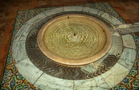 Fountain in marble Foto stock