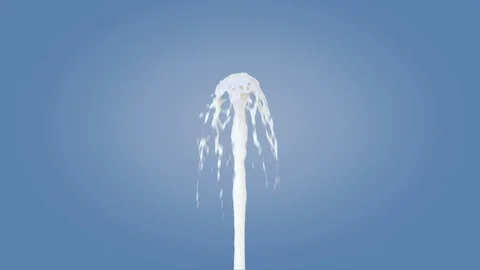 Fountain milk  Stock Footage 105458605