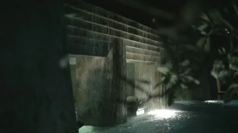 Fountain near the hotel on the island of Java Video stock 11425910