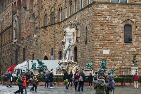 Fountain of Neptune Foto stock