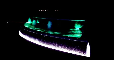 Fountain overflowing ship Video stock 86986736