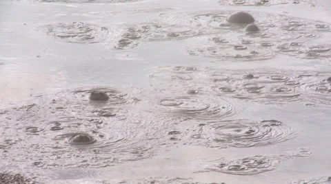 Fountain Paint Pots Video stock 27284126