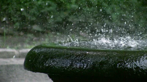 Fountain in park Stock-Footage 510715