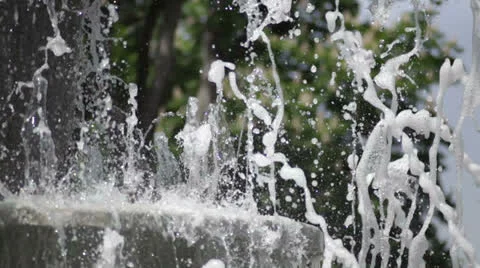 Fountain in the park. Stock Footage 23273559