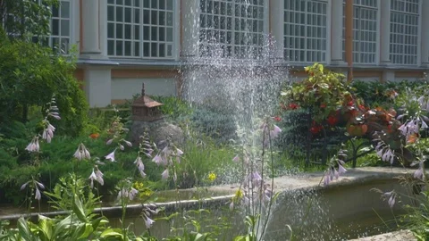 Fountain in the park Stock Footage 108305786