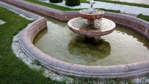Fountain in the park Stock Footage 111940699