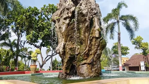 Fountain in the park Stock Footage 293025957