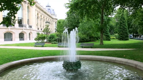 Fountain Park Stock Footage 332458006
