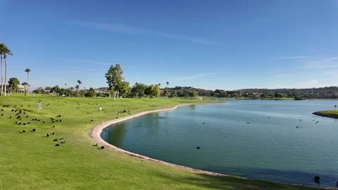 Fountain Park is one of the main attractions in Fountain Hills, Arizona. Stock Footage 323240875