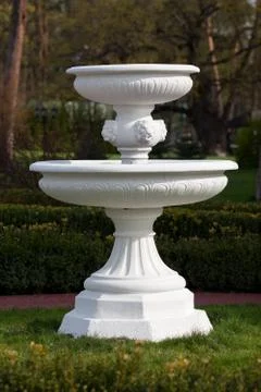 Fountain in the park Stock Photos
