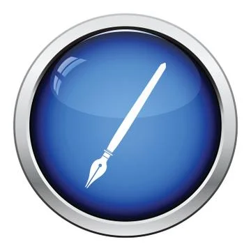 Fountain pen icon Stock Illustration