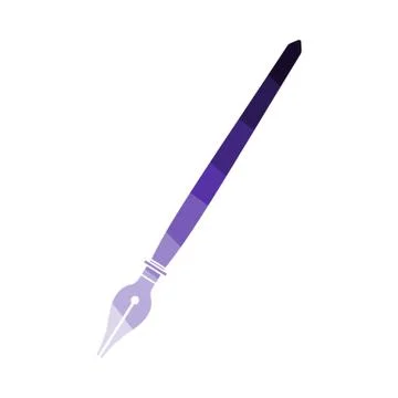 Fountain Pen Icon Stock Illustration