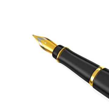 Fountain pen Stock Illustration