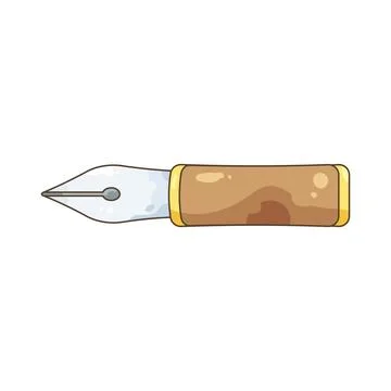 Fountain pen nib Illustration
