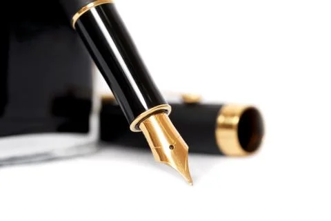 Fountain pen Stock Photos