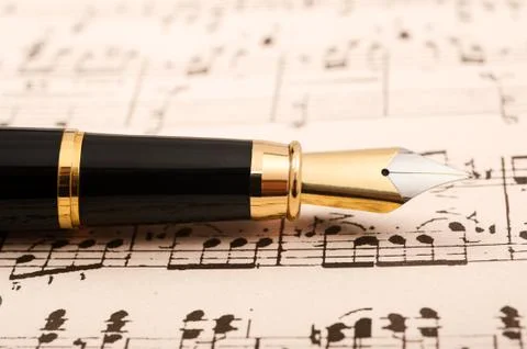 Fountain pen Stock Photos
