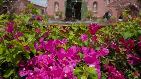 A fountain in Peru Stock Footage 103043231