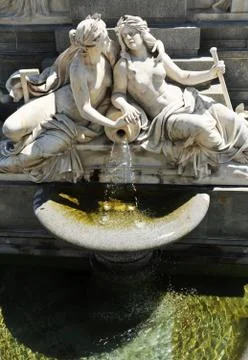 Fountain Foto stock