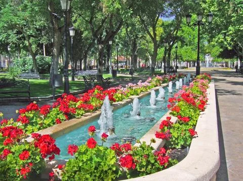 Fountain Foto stock