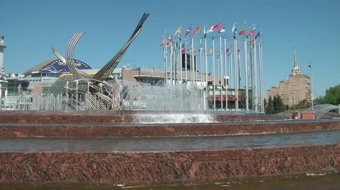 Fountain Rape of Europe 3 Vídeos de archivo 6181669