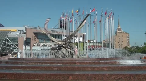 Fountain Rape of Europe 4 스톡 동영상 6181680
