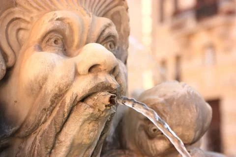 Fountain in Rome 写真素材