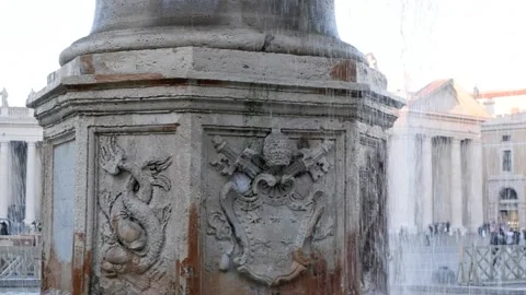 Fountain on the Saint Peter Stock Footage 168527900