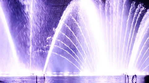 Fountain show Stock-Footage 26159845