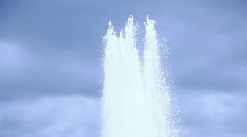 Fountain, sky Video stock 11345429