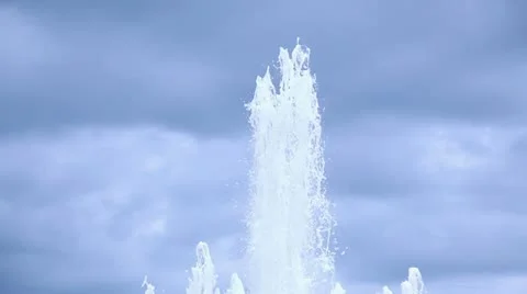Fountain, sky Stock Footage 11345987