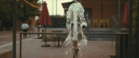 Fountain slow mo Stock Footage 277006624