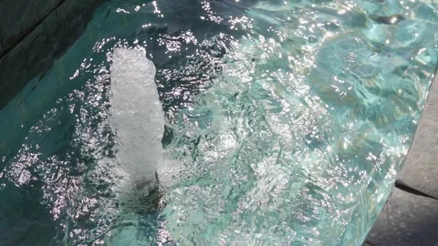 Fountain slow motion Stock Footage 124877720