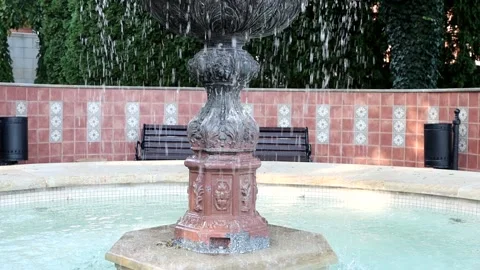 Fountain slow motion Stock Footage 142594146