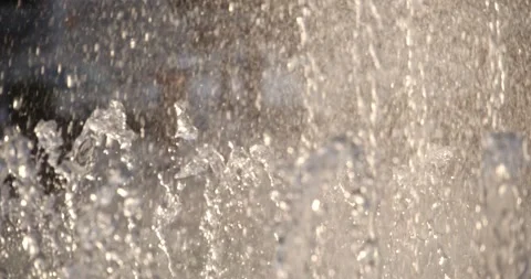 Fountain in slow motion Stock Footage 150752897