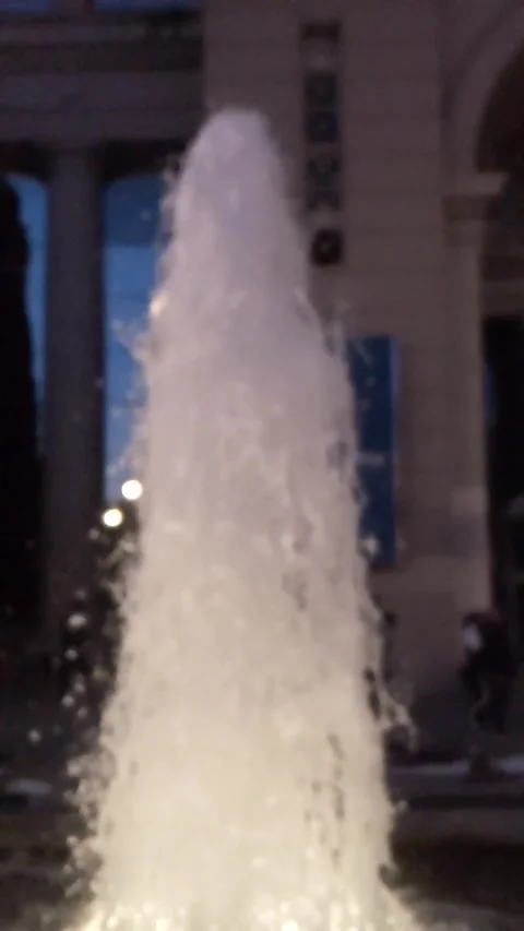 Fountain in slowmotion Video stock 293869237